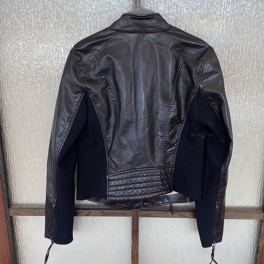 Free People black moto jacket in size XS NWOT. - Picture 7 of 8